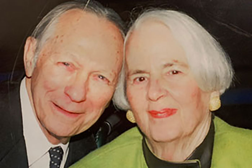 Bernard “B” and Peggy Bearman. Link to their story
