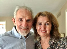 Dr. Speer Morgan and his wife, Kris Somerville
